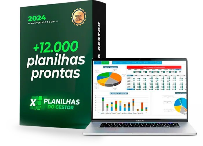 Mega Kit com 12 Mil Planilhas Excel
